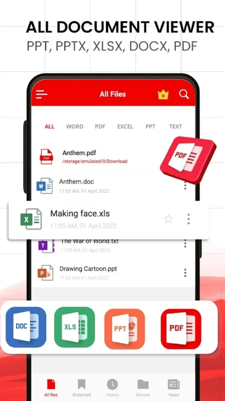 All PDF Reader Mod APK