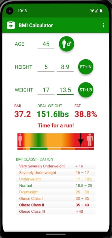 BMI Calculator Pro Mod APK 2.29 (Ad-Free)
