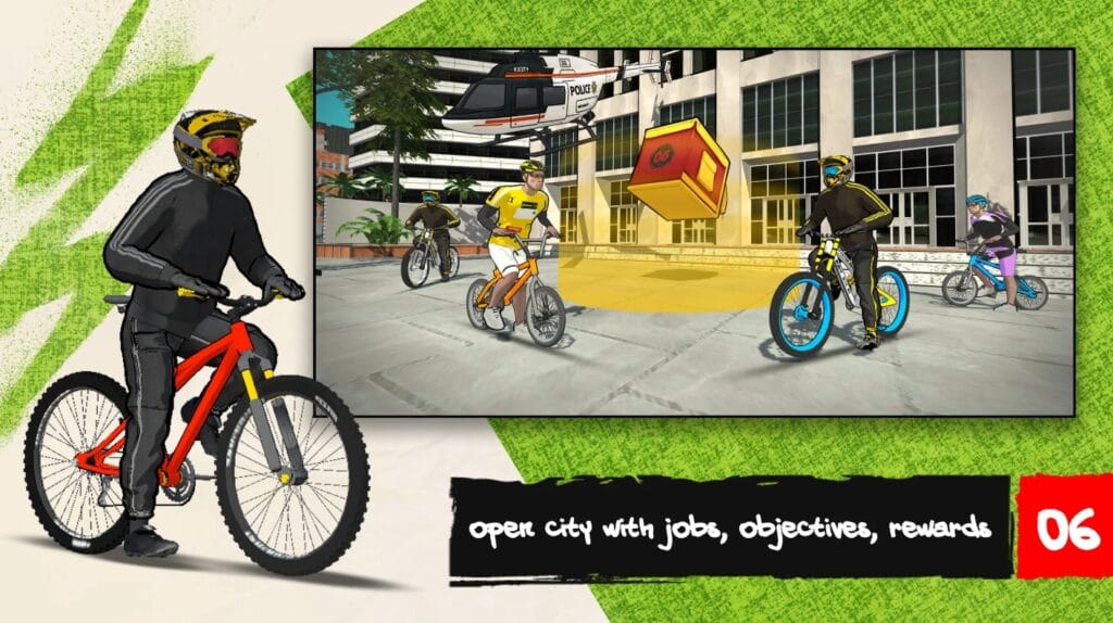 Bicycle Pizza Delivery Mod APK