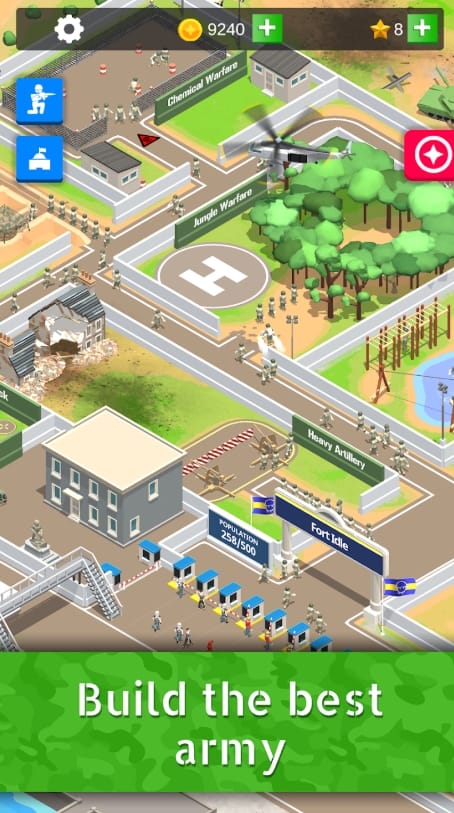 Idle Army Base Mod APK 3.4.0 (Unlock Unlimited Resources)