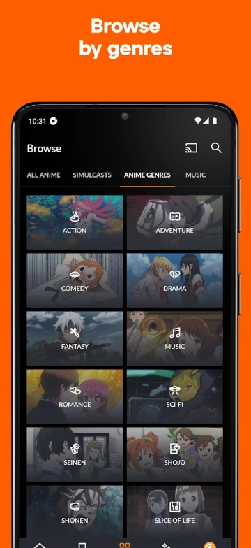 Crunchyroll Mod APK