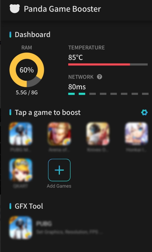 Panda Game Booster Mod APK