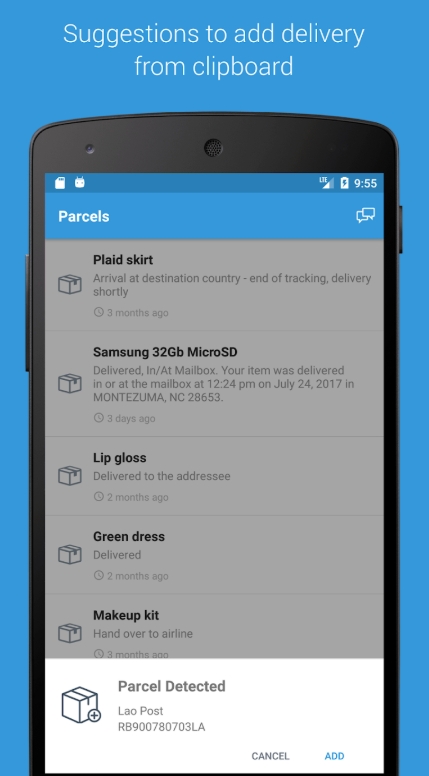 Parcelsapp Mod APK