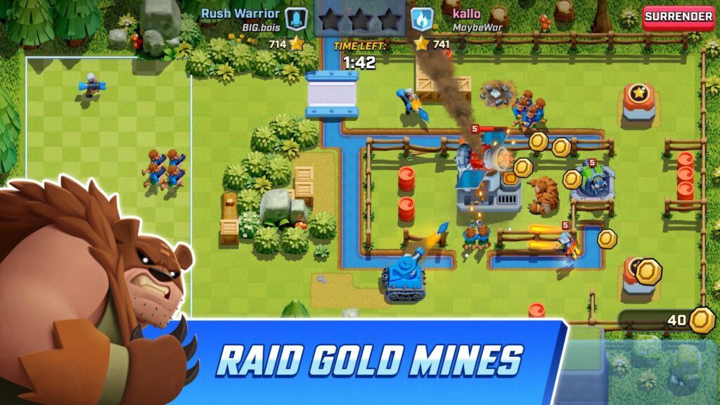 Rush Wars Mod APK